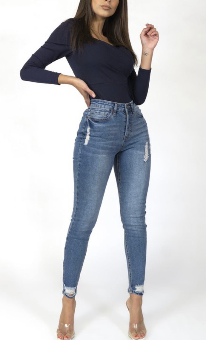 Adele high waist jeans